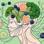 Various healthy foods like broccoli