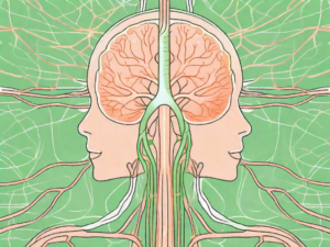 The human nervous system focusing on the vagus nerve