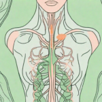 The human neck and upper chest area