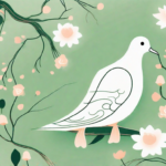 A serene natural setting with elements like a calm lake