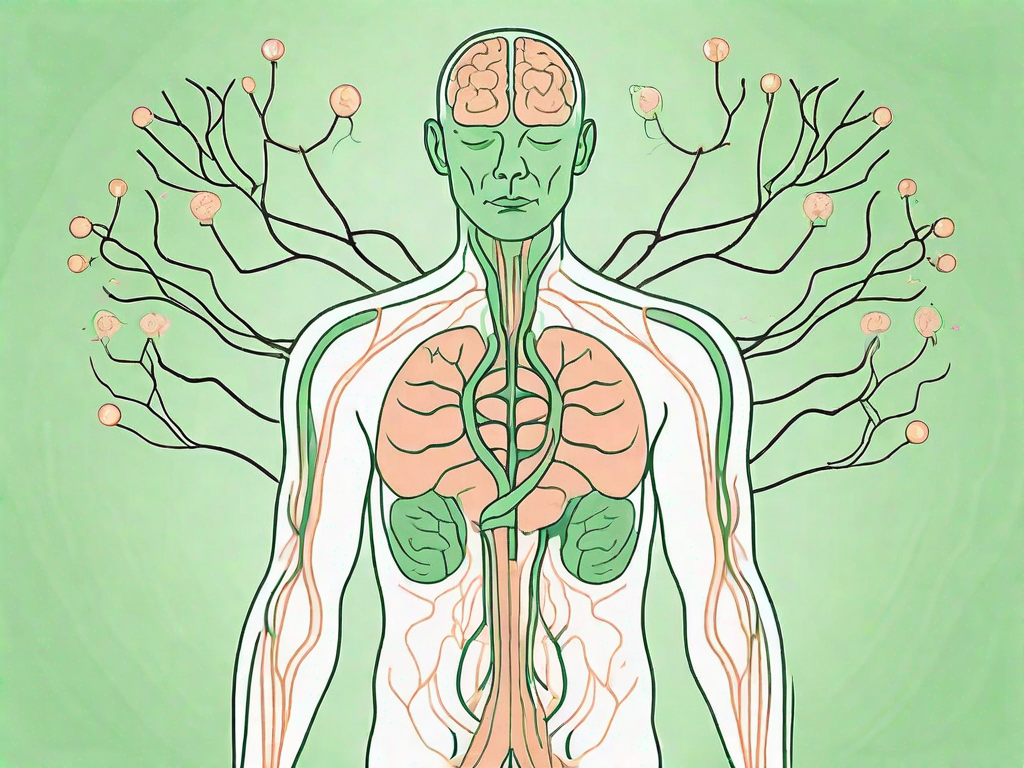 The vagus nerve in the human body