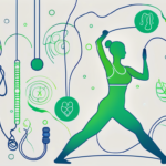 A human silhouette with the vagus nerve highlighted