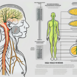 The vagus nerve in the human body
