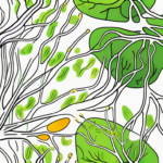 The human nervous system highlighting the vagus nerve