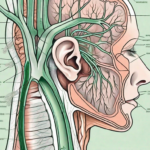 A detailed cross-section of the human neck