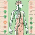 The vagus nerve in the human body