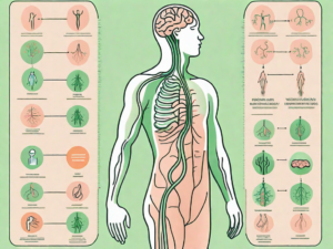 The vagus nerve in the human body