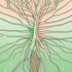 A detailed human nervous system focusing on the vagus nerve