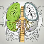 A hiatal hernia affecting the vagus nerve