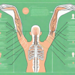 A human anatomy focusing on the neck and chest area