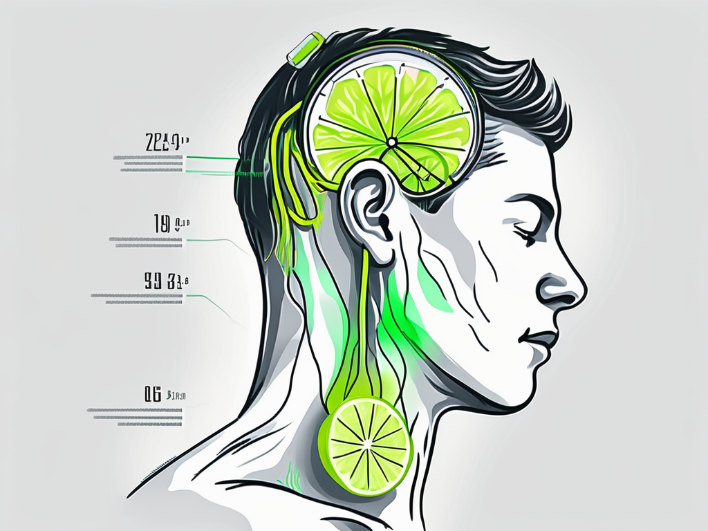 An ice pack placed on the neck area