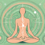 A human body silhouette highlighting the path of the vagus nerve