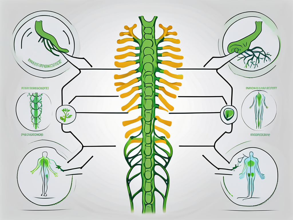 The human spine and the vagus nerve