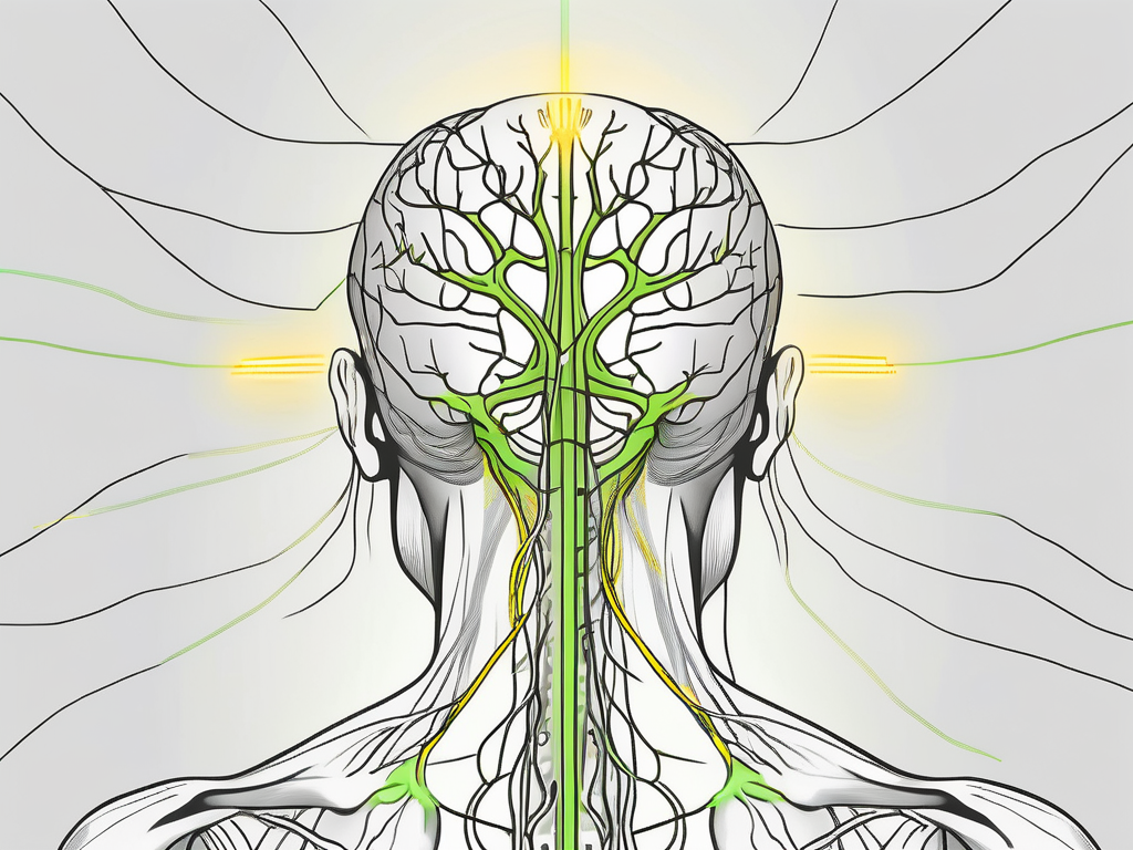 The dorsal vagus nerve in the human body
