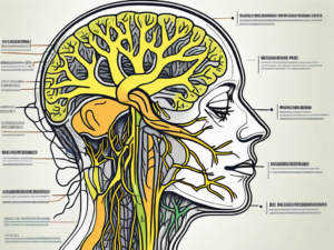 The human nervous system focusing on the vagus nerve
