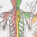 The vagus nerve in relation to the human heart