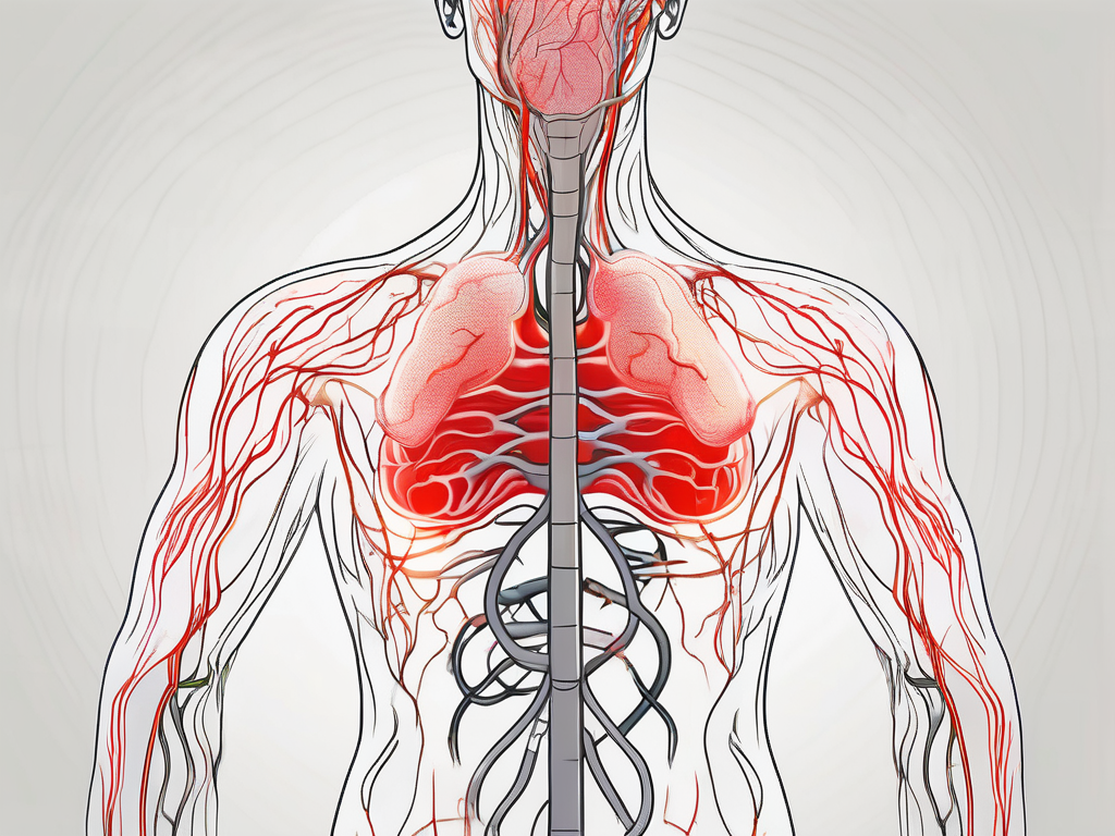 A human body silhouette