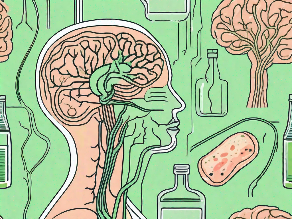 The human nervous system focusing on the vagus nerve