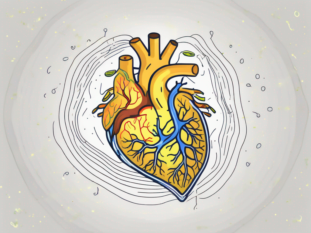 A human heart and the vagus nerve