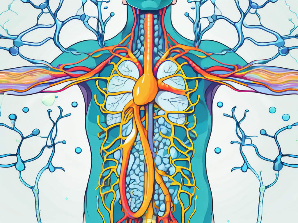 A cross-section of the human body