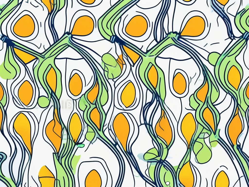 An ice pack gently resting on a stylized