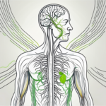 The vagus nerve in relation to the human body