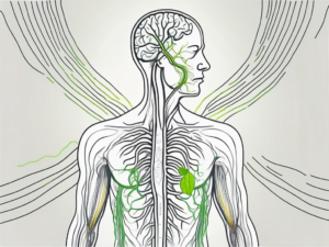 The vagus nerve in relation to the human body
