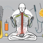 A cross-section of the human neck showcasing the vagus nerve
