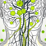 The vagus nerve in relation to the human digestive system