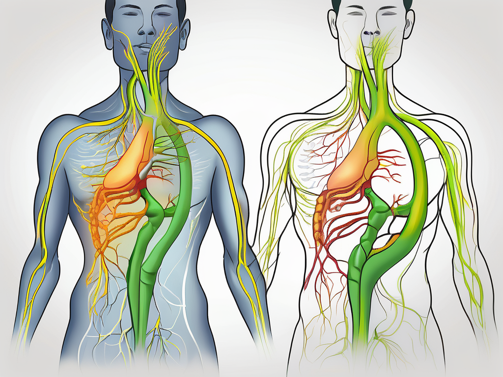 A hiatal hernia and the vagus nerve