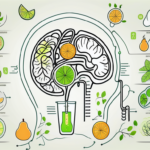 The human digestive system with a focus on the stomach and the vagus nerve
