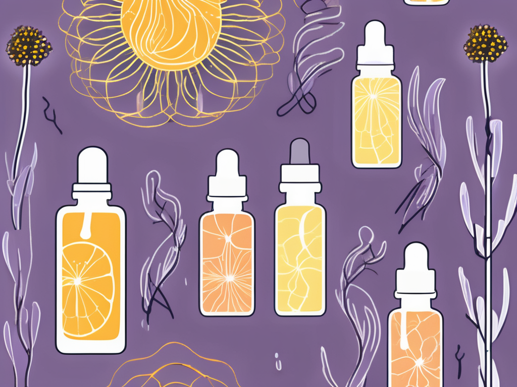 Various essential oils like lavender