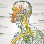 The vagus nerve in the neck