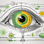 The human eye connected to the vagus nerve
