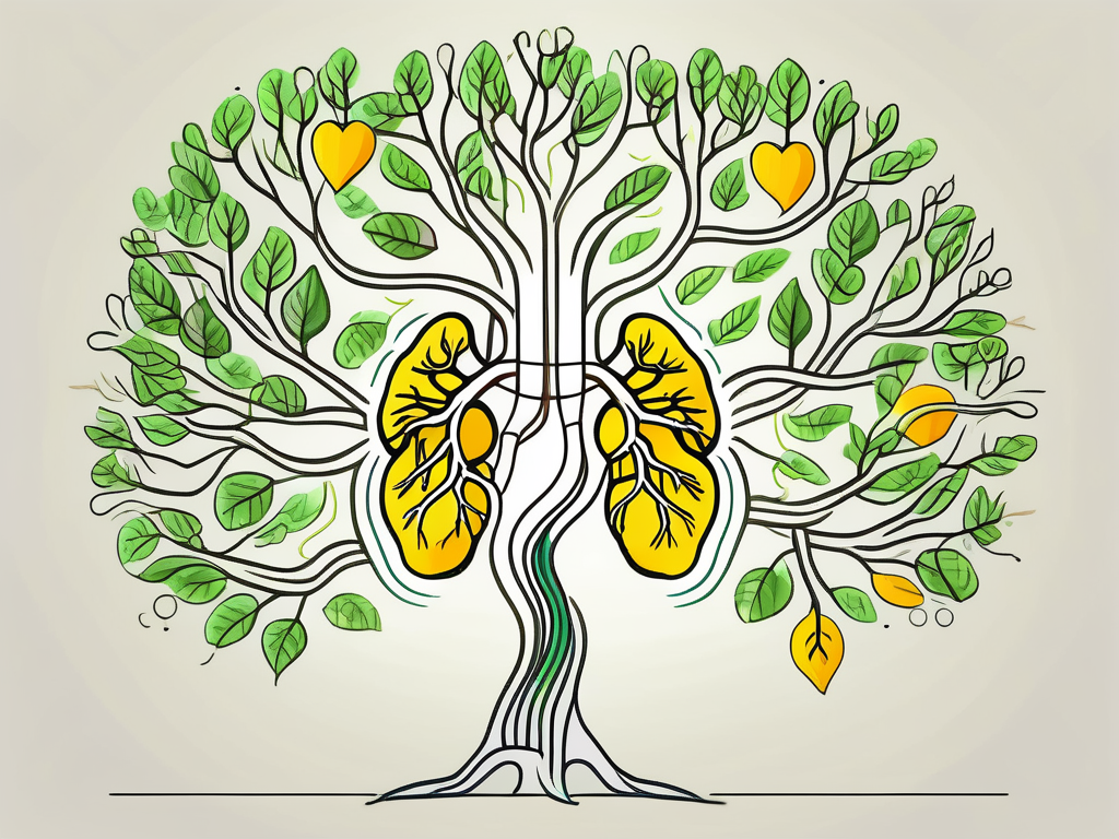 The vagus nerve as a tree