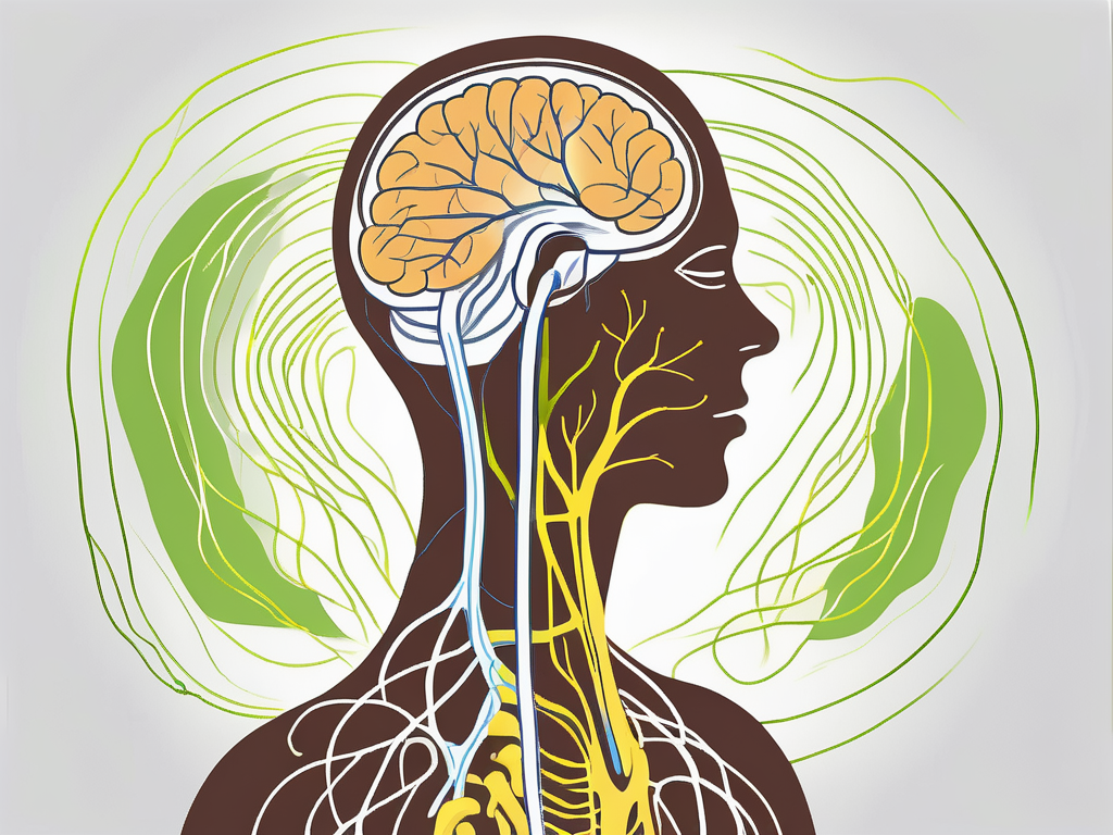 The vagus nerve in the human body