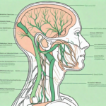 A detailed anatomical diagram of the neck