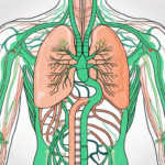 The human body with a focus on the vagus nerve (cn x)