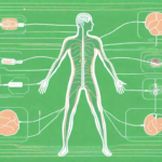 A vagus nerve stimulator device connected to the vagus nerve