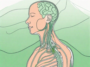 A human neck and upper torso